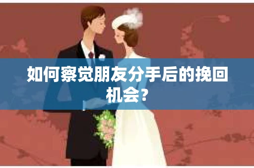 如何察觉朋友分手后的挽回机会？