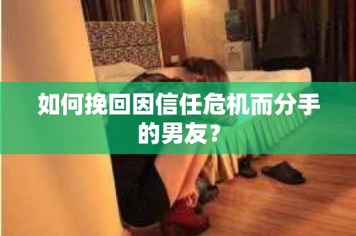 如何挽回因信任危机而分手的男友？