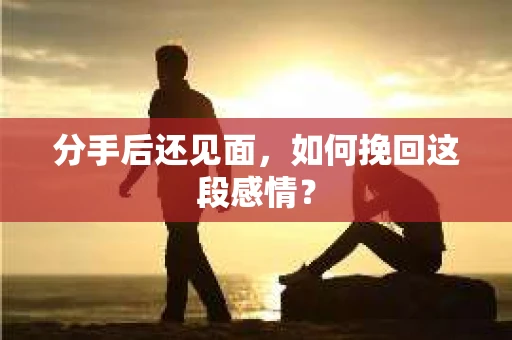 分手后还见面，如何挽回这段感情？