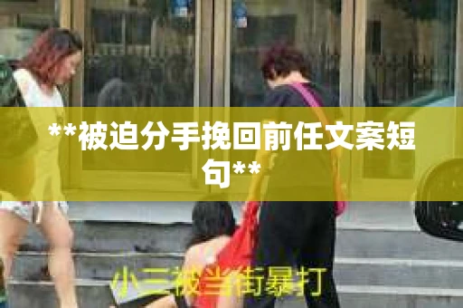 **被迫分手挽回前任文案短句**