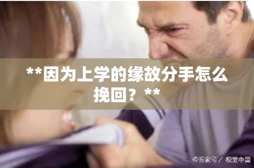 **因为上学的缘故分手怎么挽回？**