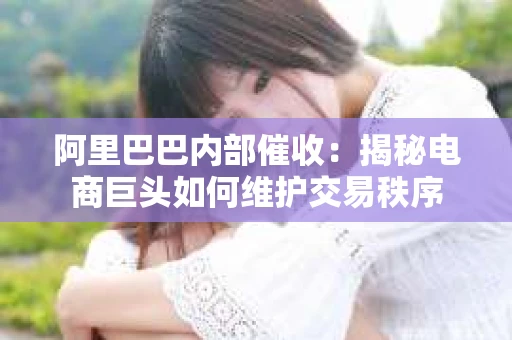阿里巴巴内部催收：揭秘电商巨头如何维护交易秩序