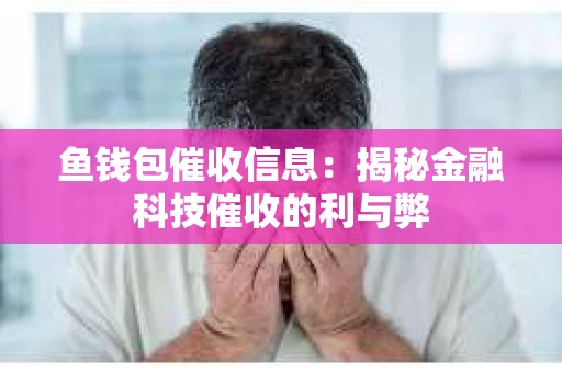鱼钱包催收信息：揭秘金融科技催收的利与弊