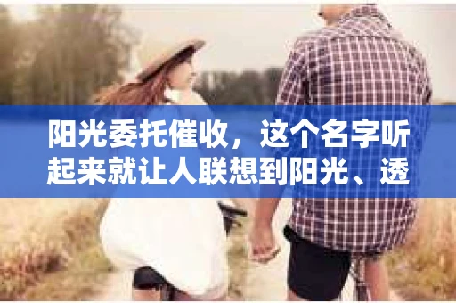 阳光委托催收，这个名字听起来就让人联想到阳光、透明和高效。那么，究竟“阳光委托催收”是什么银行在操作呢？今天，我们就来揭开这个谜底。