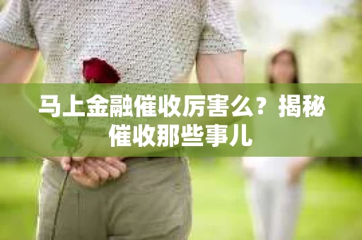 马上金融催收厉害么？揭秘催收那些事儿
