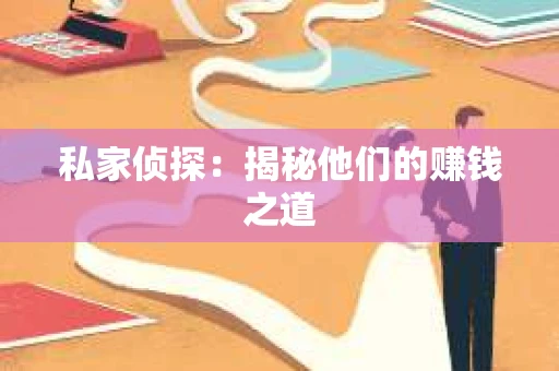 私家侦探：揭秘他们的赚钱之道