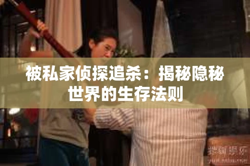 被私家侦探追杀：揭秘隐秘世界的生存法则